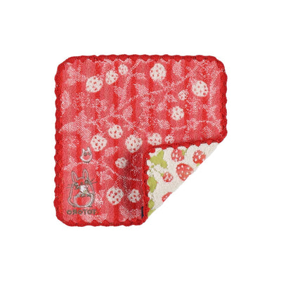 Studio Ghibli - Illustrated Mini Towels (33 Types) - Totoro Strawberry Forest - official view 63