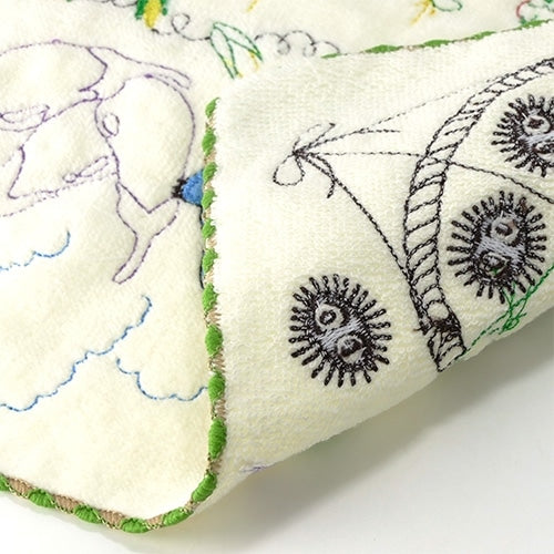 Studio Ghibli - Illustrated Mini Towels (33 Types) - Totoro Lots of Vegetables - official view 68