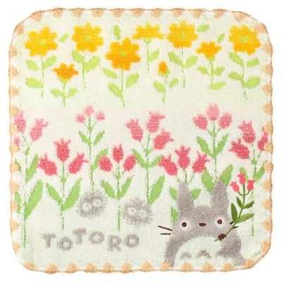 Studio Ghibli - Illustrated Mini Towels (33 Types) - Totoro Wildflowers - official view 69