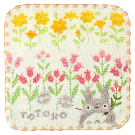 Studio Ghibli - Illustrated Mini Towels (33 Types) - Totoro Wildflowers - official view 69
