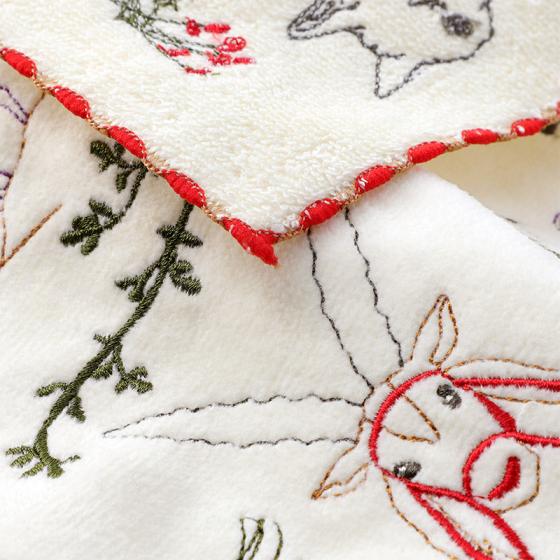 Studio Ghibli - Illustrated Mini Towels (33 Types) - Mononoke Forest of the Forest Spirit - official view 83