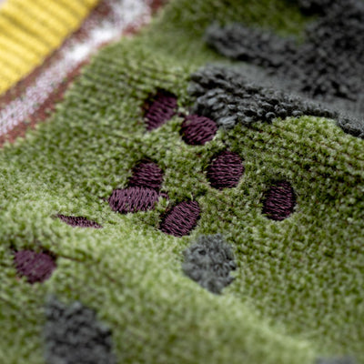 Studio Ghibli - Illustrated Mini Towels (33 Types) - Totoro Autumn Green - official view 90