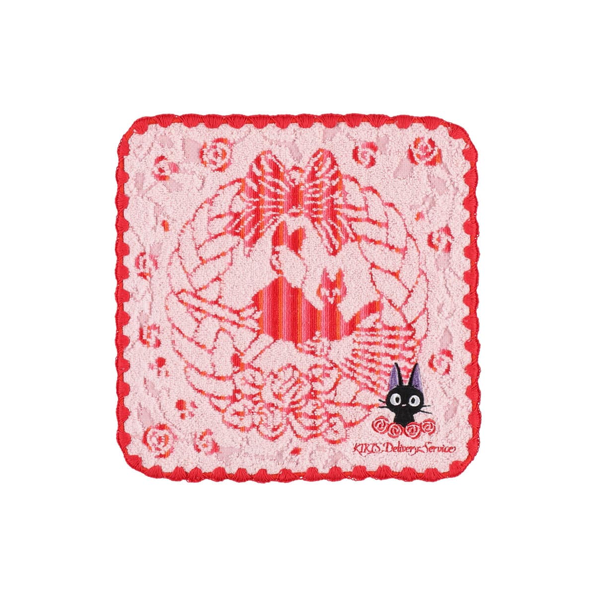 Studio Ghibli - Illustrated Mini Towels (33 Types) - Kiki Bread Wreath and Jiji - official view 93