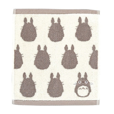 Studio Ghibli - Illustrated Wash Towels (21 Types) - Totoro Silhouette - official view 1