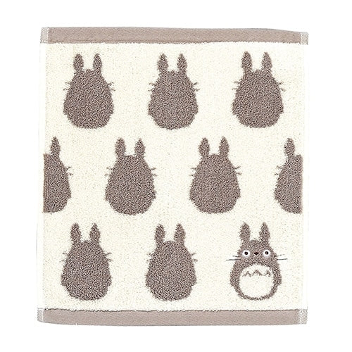 Studio Ghibli - Illustrated Wash Towels (21 Types) - Totoro Silhouette - official view 1