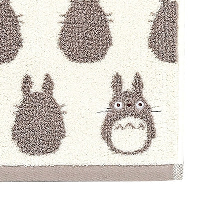 Studio Ghibli - Illustrated Wash Towels (21 Types) - Totoro Silhouette - official view 2