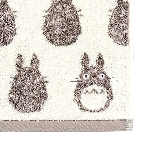 Studio Ghibli - Illustrated Wash Towels (21 Types) - Totoro Silhouette - official view 2