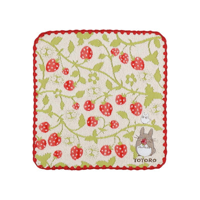 Studio Ghibli - Illustrated Wash Towels (21 Types) - Totoro Strawberry Forest - official view 33