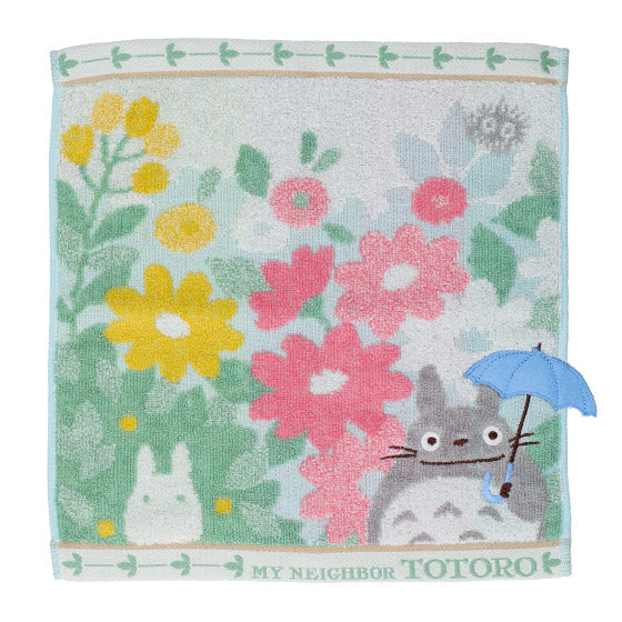 Studio Ghibli - Illustrated Wash Towels (21 Types) - Totoro Flower Scenery - official view 44