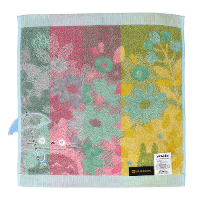 Studio Ghibli - Illustrated Wash Towels (21 Types) - Totoro Flower Scenery - official view 45