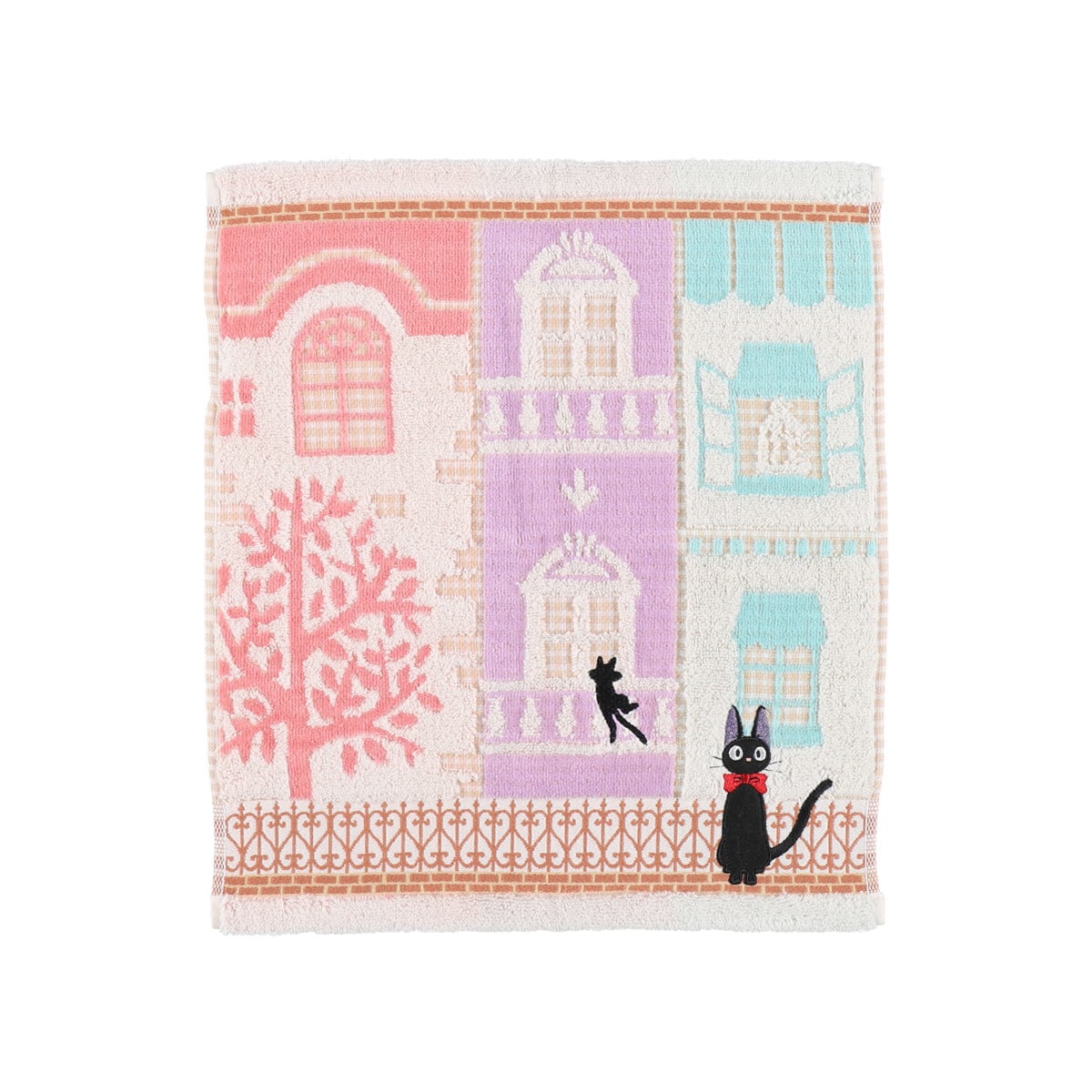 Studio Ghibli - Illustrated Wash Towels (21 Types) - Kiki Apartment - official view 50