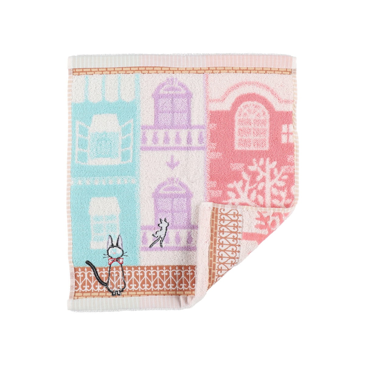 Studio Ghibli - Illustrated Wash Towels (21 Types) - Kiki Apartment - official view 51