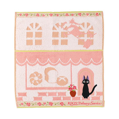 Studio Ghibli - Illustrated Wash Towels (21 Types) - Kiki Street Corner - official view 60