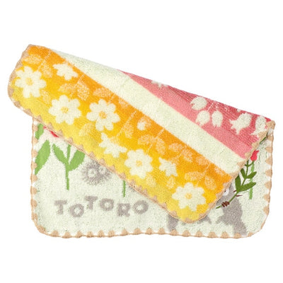 Studio Ghibli - Illustrated Wash Towels (21 Types) - Totoro Wildflowers - official view 64