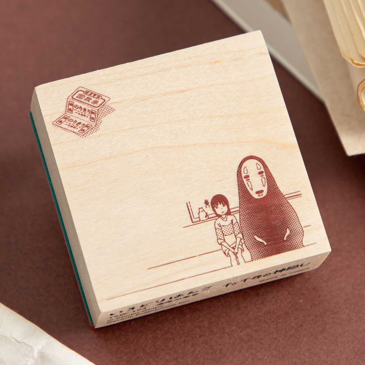 Studio Ghibli Irodori Scene Stamps (4 Types) - Spirited Away Train Window - official view 11
