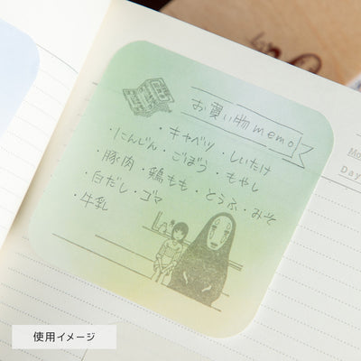 Studio Ghibli Irodori Scene Stamps (4 Types) - Spirited Away Train Window - official view 13