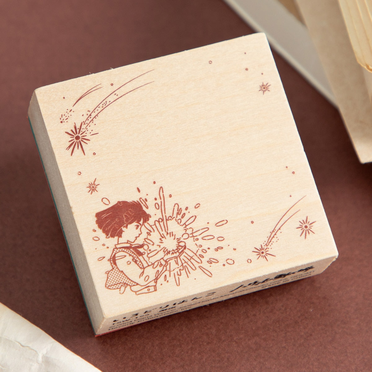 Studio Ghibli Irodori Scene Stamps (4 Types) - Howl's Encounter - official view 17