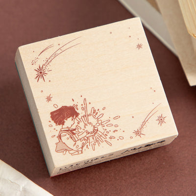 Studio Ghibli Irodori Scene Stamps (4 Types) - Howl's Encounter - official view 17