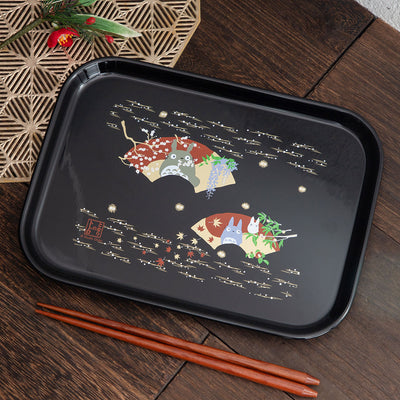 Studio Ghibli Japanese-Style Serving Trays (2 Types) - My Neighbor Totoro - official view 1
