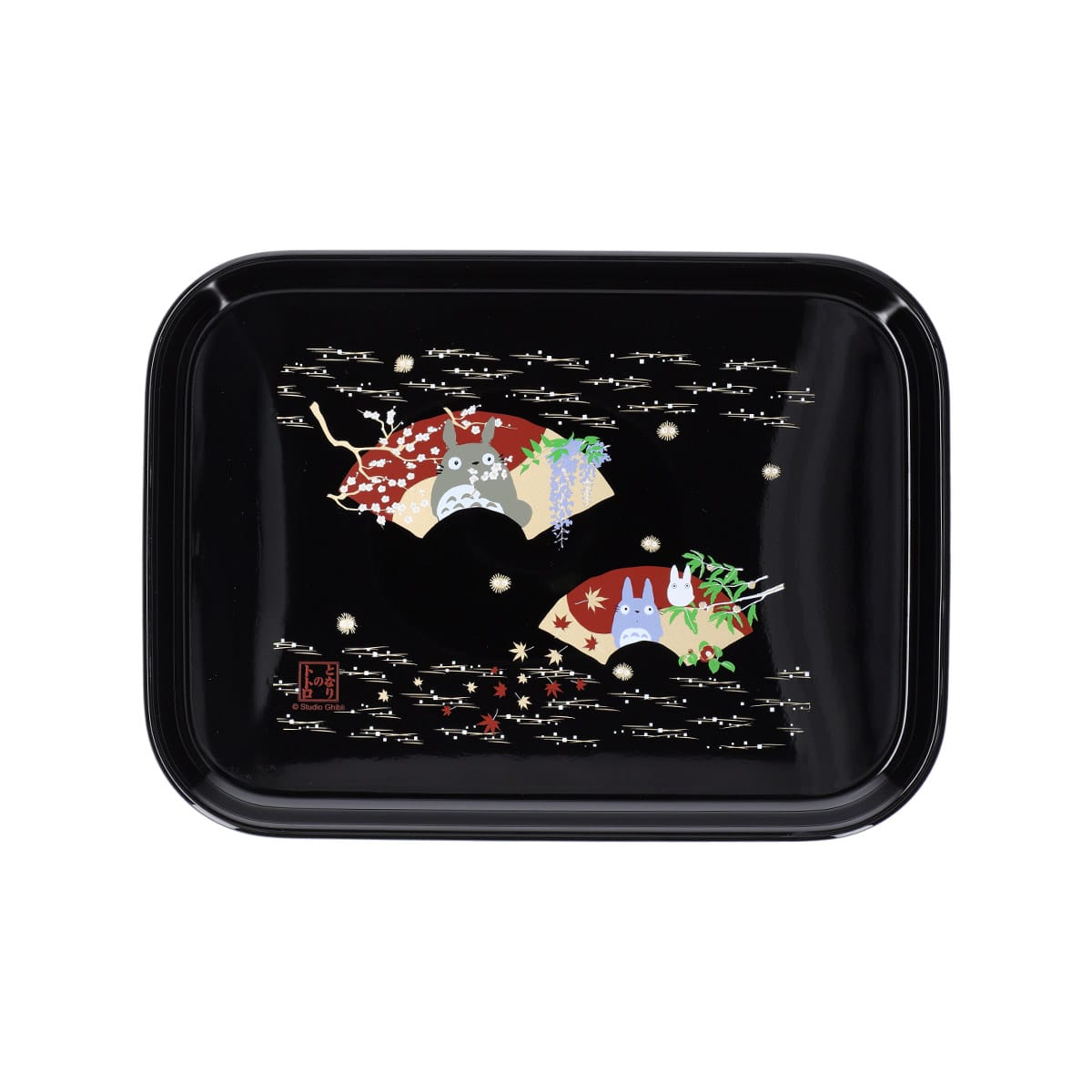 Studio Ghibli Japanese-Style Serving Trays (2 Types) - My Neighbor Totoro - official view 5