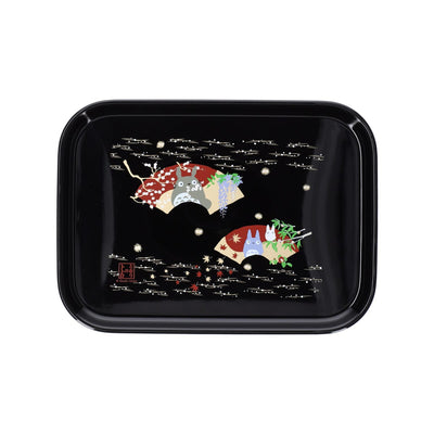 Studio Ghibli Japanese-Style Serving Trays (2 Types) - My Neighbor Totoro - official view 5