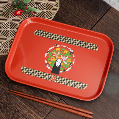 Studio Ghibli Japanese-Style Serving Trays (2 Types) - Spirited Away - official view 16