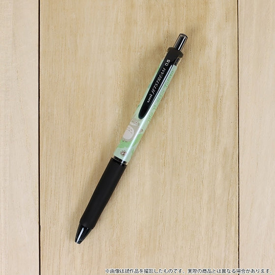 Studio Ghibli - Jetstream 0.5 mm Black Ballpoint Pens (4 Types) - Totoro on a Leaf - official view 2