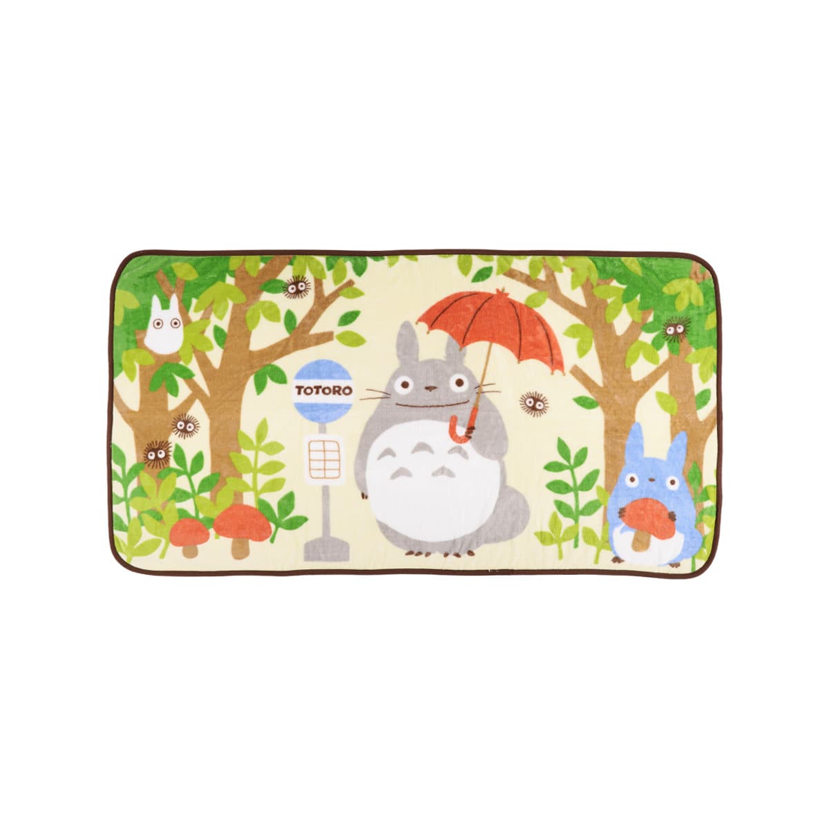 Studio Ghibli - Long Blankets (2 Types) - Totoro Forest Bus Stop - official view 4