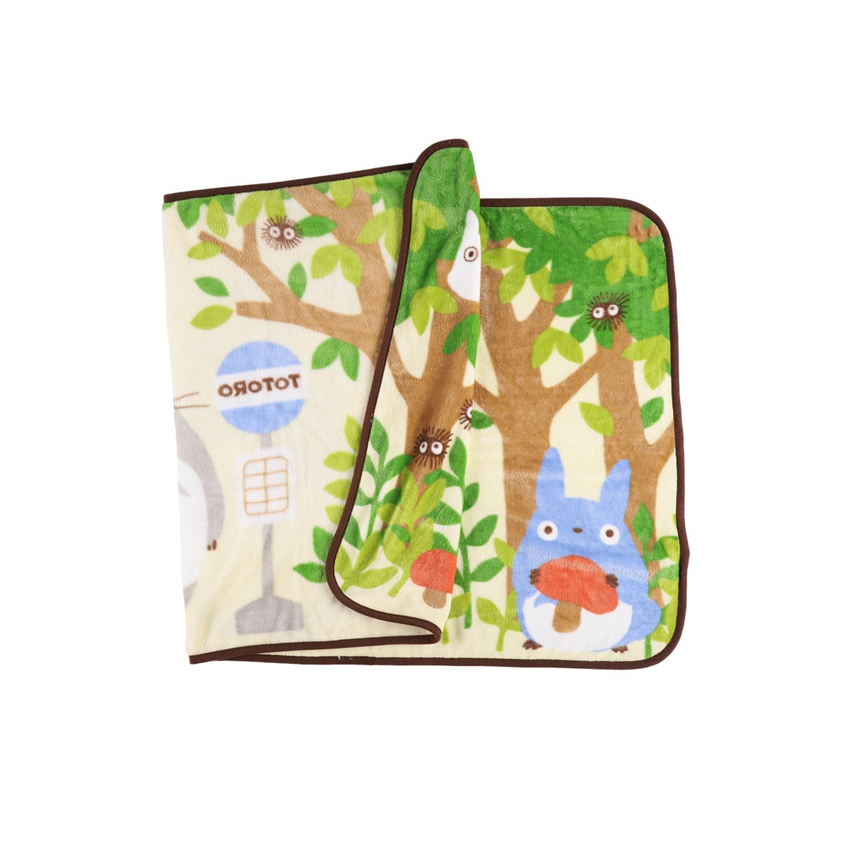 Studio Ghibli - Long Blankets (2 Types) - Totoro Forest Bus Stop - official view 5
