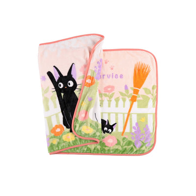Studio Ghibli - Long Blankets (2 Types) - Jiji in the Flowering Garden - official view 9