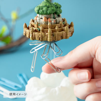 Studio Ghibli Magnetic Clip Holders (2 Types) - Laputa Castle - official view 5