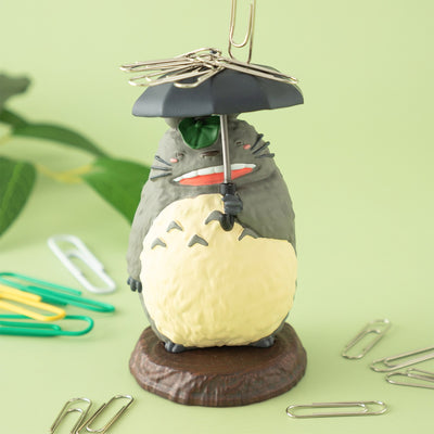 Studio Ghibli Magnetic Clip Holders (2 Types) - Totoro with Umbrella - official view 11