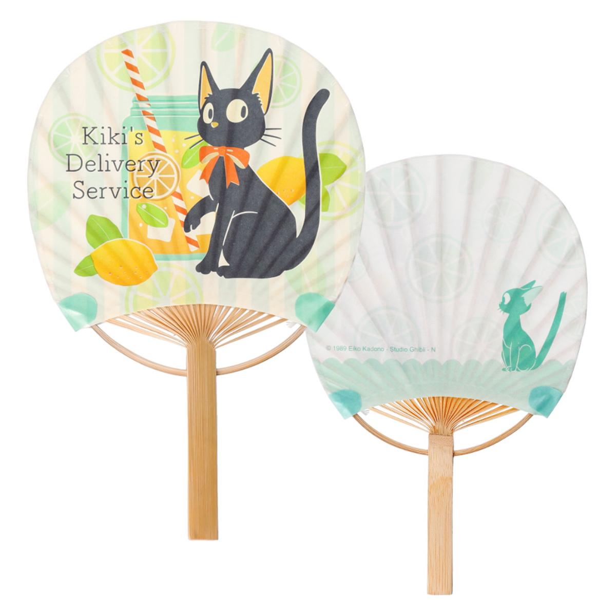 Studio Ghibli Mamedayori Mini Bamboo Fans with Envelopes (3 Types) - Jiji Lemon - official view 7