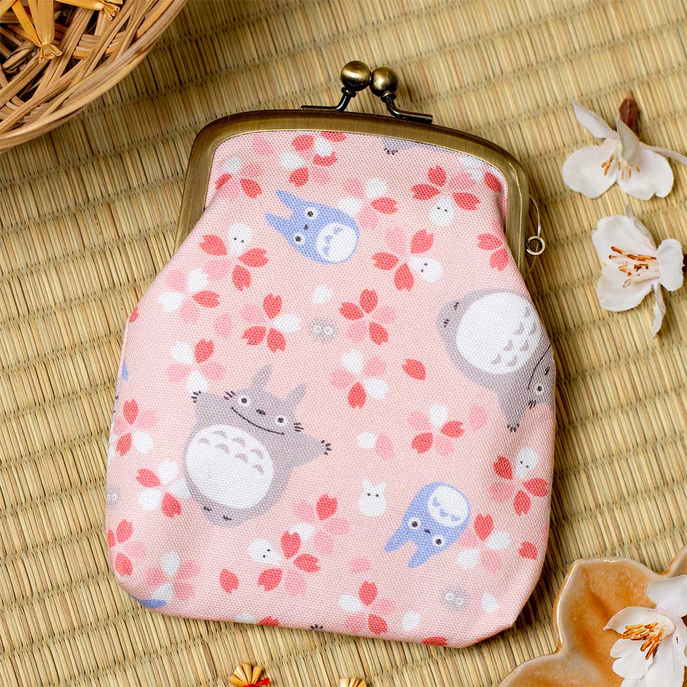 Studio Ghibli Metal-Clasp Multi Cases (2 Types) - Hanami Totoro - official view 1