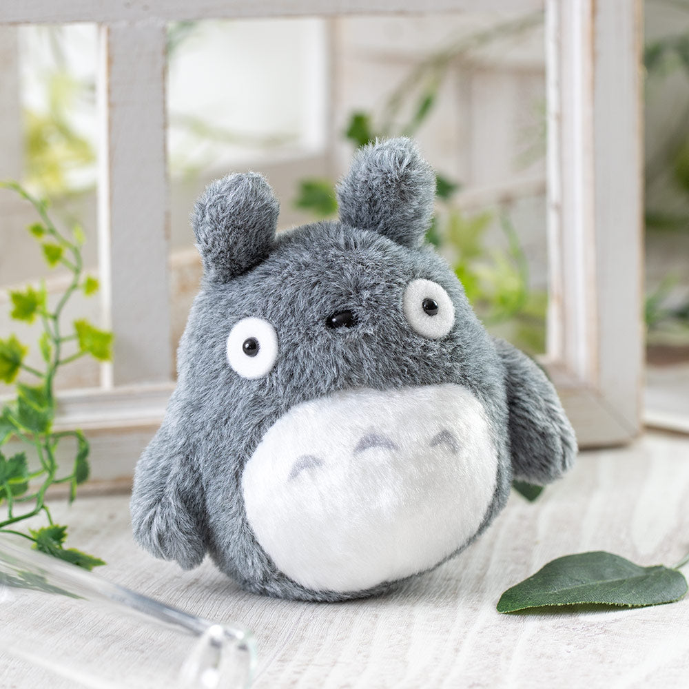 Studio Ghibli - Mini Fluffy Otedama Plush (5 Types) - Totoro - official view 1