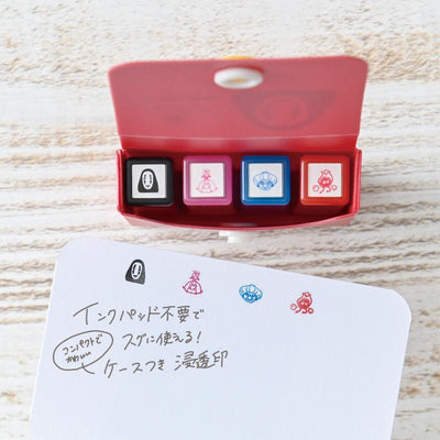 Studio Ghibli Mini Mini Self-Inking Stamp Kits (2 Types) - Spirited Away - official view 10