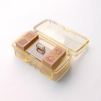 Studio Ghibli Mini Stamp Kits with Ink Pad (2 Types) - Howl's Moving Castle - official view 7