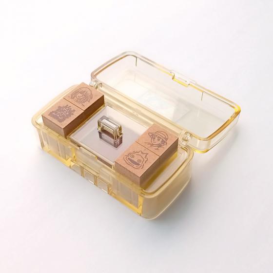 Studio Ghibli Mini Stamp Kits with Ink Pad (2 Types) - Howl's Moving Castle - official view 7