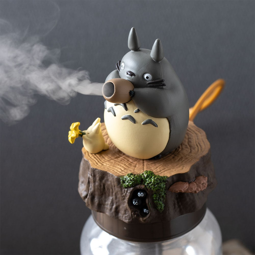 Studio Ghibli Mini USB Desk Humidifiers (3 Types) - Totoro Playing the Ocarina - official view 2