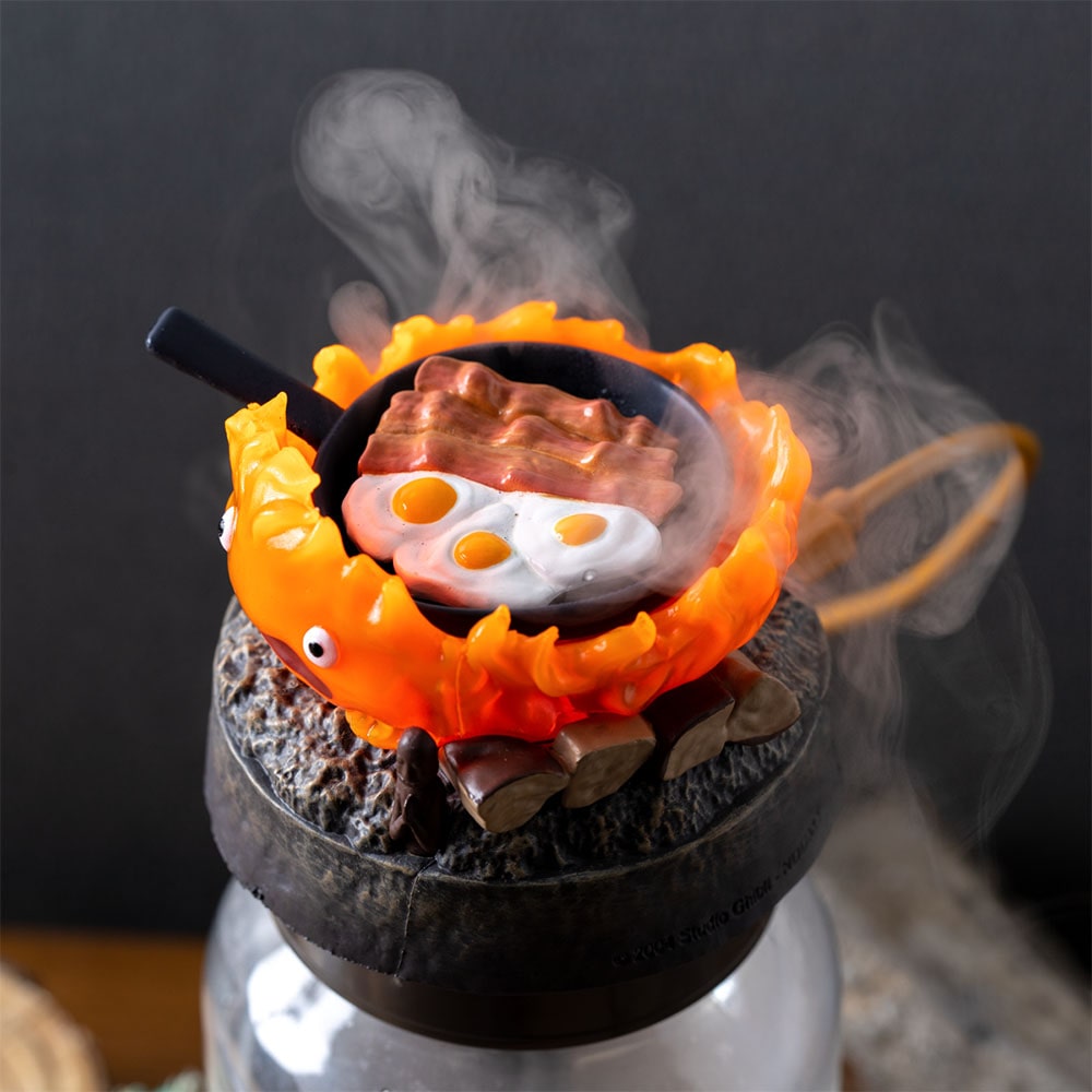 Studio Ghibli Mini USB Desk Humidifiers (3 Types) - Calcifer Bacon and Eggs - official view 25
