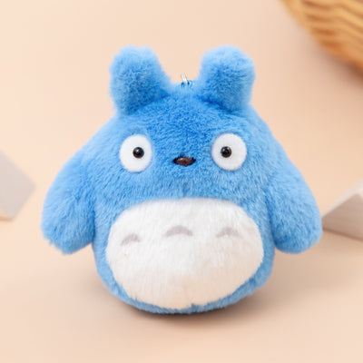 Studio Ghibli - Nakayoshi Mascot Plush Charms (8 Types) - Blue Totoro - official view 8