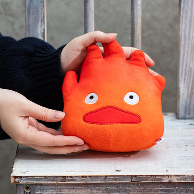 Studio Ghibli - Nakayoshi Otedama Plush (5 Types) - Calcifer - official view 2