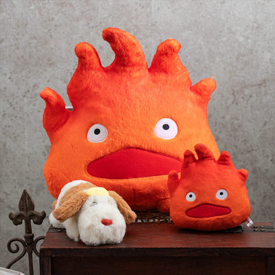 Studio Ghibli - Nakayoshi Otedama Plush (5 Types) - Calcifer - official view 5