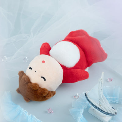 Studio Ghibli - Nakayoshi Otedama Plush (5 Types) - Ponyo Dozing - official view 24