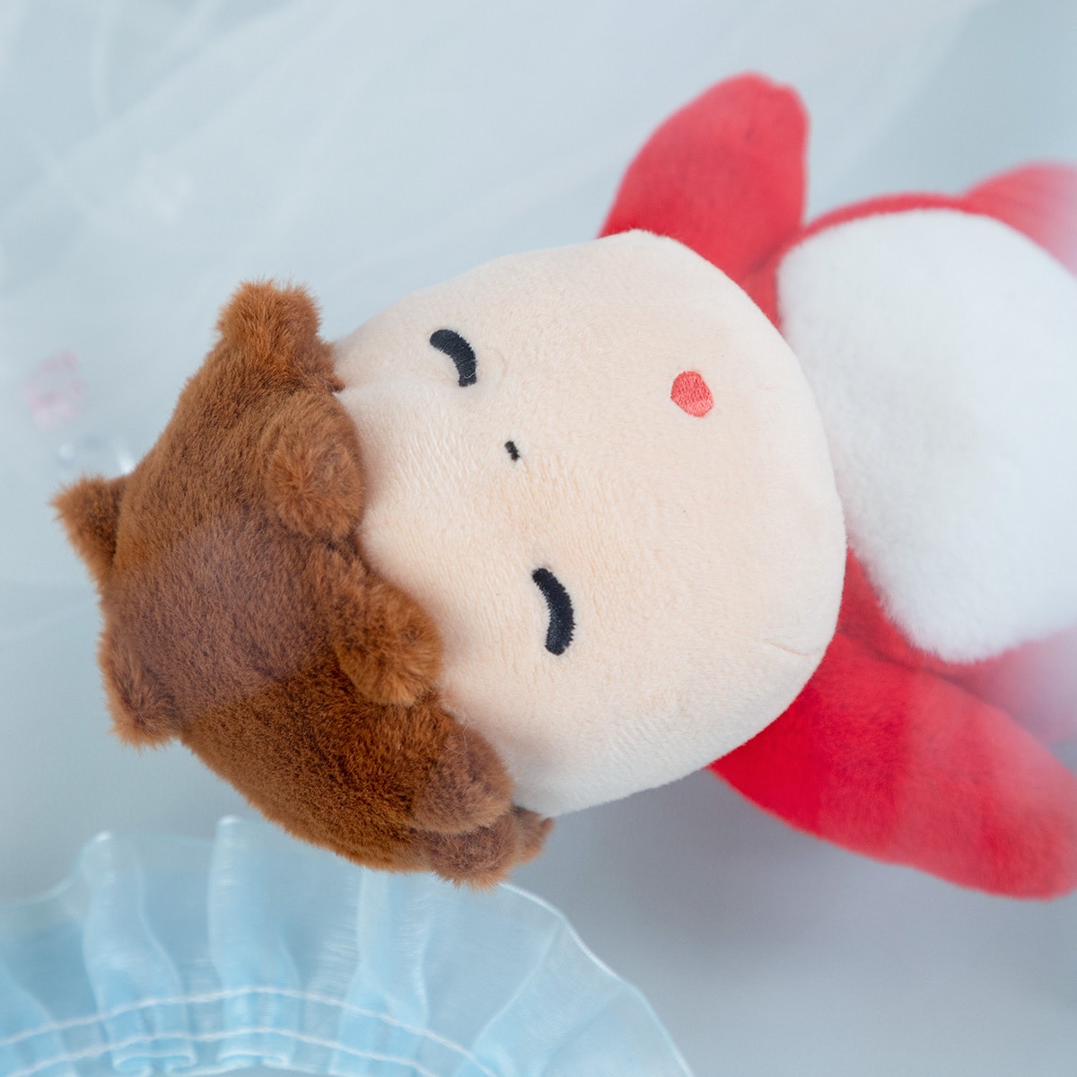 Studio Ghibli - Nakayoshi Otedama Plush (5 Types) - Ponyo Dozing - official view 25