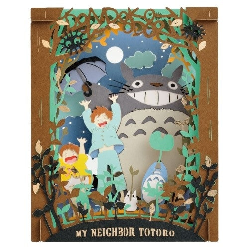 Studio Ghibli - PAPER THEATER Paper Craft Kits (8 Types) - Totoro Dondoko Dance - official view 1