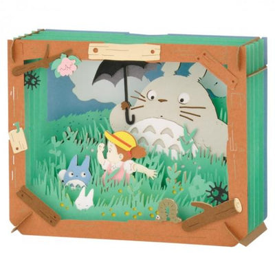 Studio Ghibli - PAPER THEATER Paper Craft Kits (8 Types) - A Walk in the Field - PT-062X - official view 10