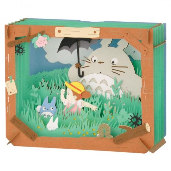 Studio Ghibli - PAPER THEATER Paper Craft Kits (8 Types) - A Walk in the Field - PT-062X - official view 10