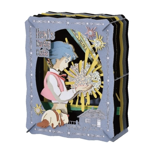 Studio Ghibli - PAPER THEATER Wood and Paper Craft Kits (3 Types) - Howl and the Star Children - PT-233 - official view 7