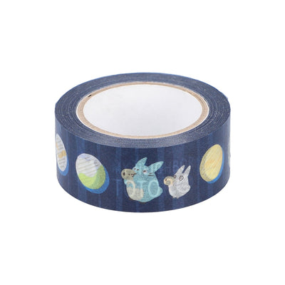 Studio Ghibli - Patterned Masking Tape Packs (7 Types) - Totoro Marbles - official view 4